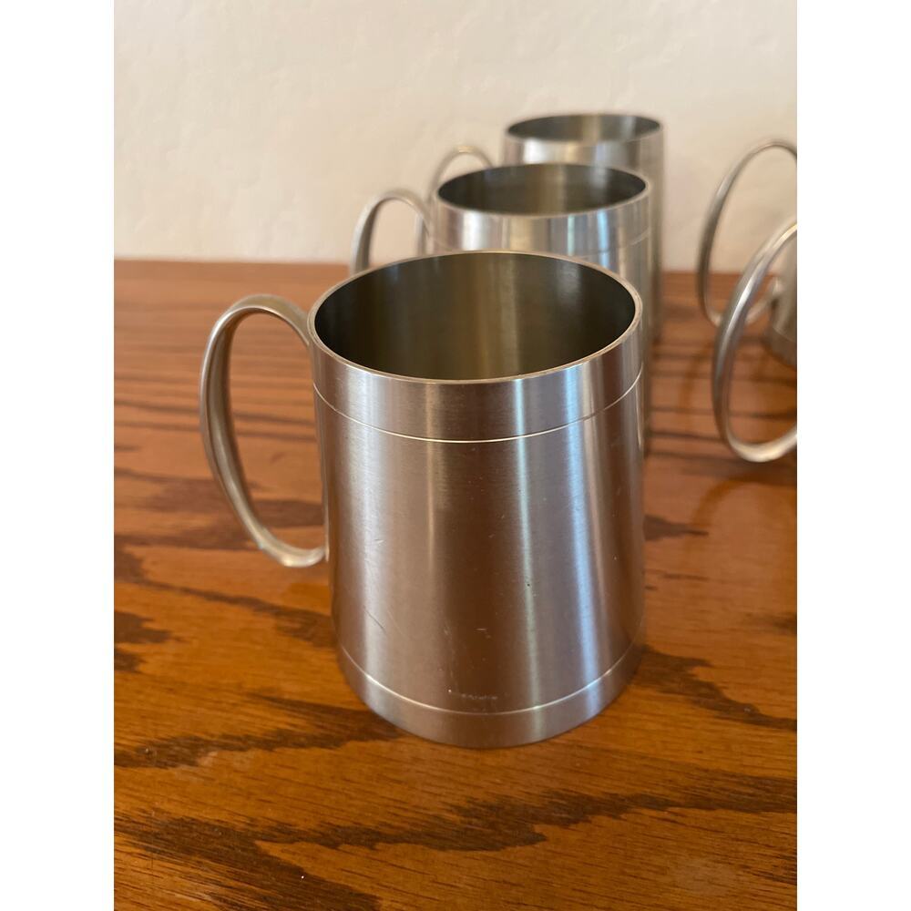 Set a 6+1 small SELANGOR mugs - Picture 4 of 9